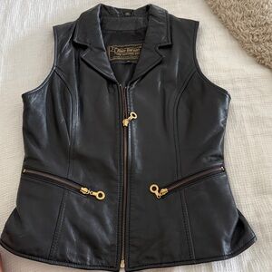 REM Garson genuine leather vest